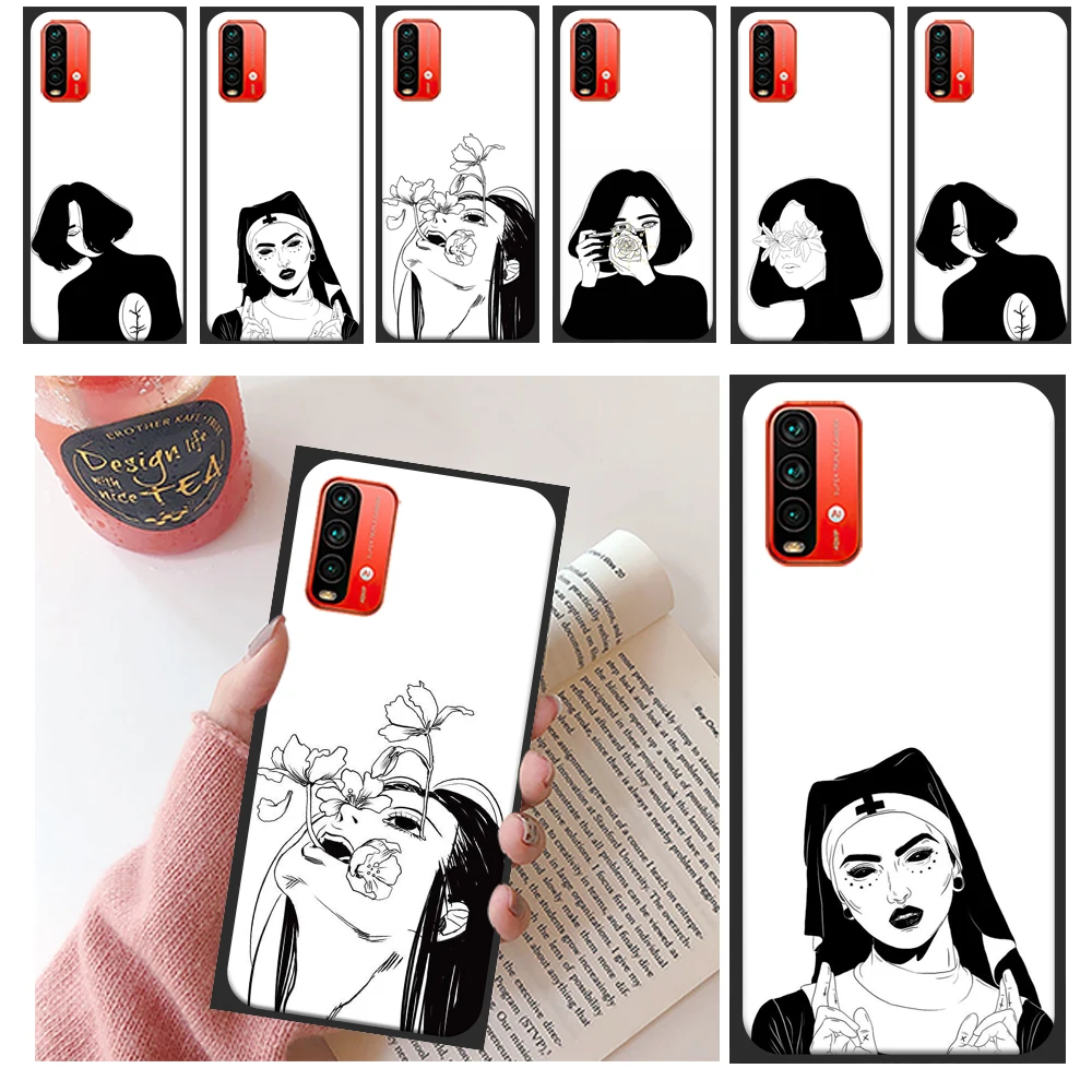 

Simple Style Phone Case For Xiaomi Redmi K20 K30 K40 Pro Plus Note 9 9T 9S MAX 5G Simple Style Back Cover Soft TPU Funda