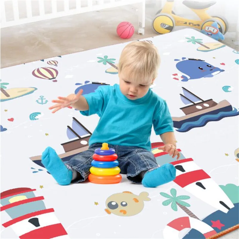 New Baby Crawling Mat Thick Living Room Children's Home Foam Animals Play Mat Moisture-proof Game Gym Rug Kids Carpet