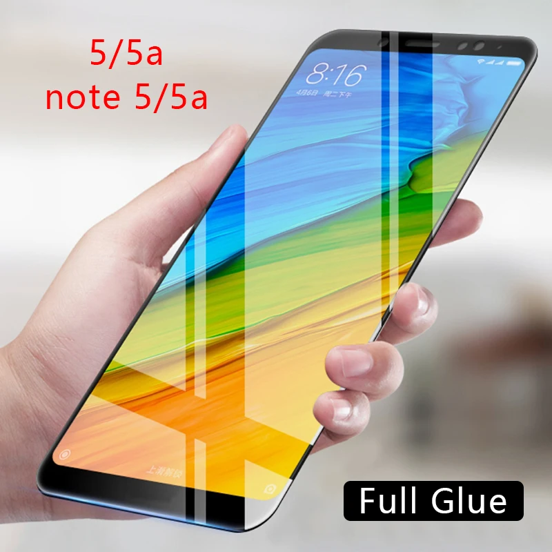 Защитное стекло на redmi note 5 a 5a a5 защита экрана закаленное для xiaomi ksiomi xiomi xiami readmi not