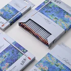 Профессиональные масляные цветные карандаши, набор художественных скетчей, пишущий карандаш, цветные карандаши, школьные цветные деревянные карандаши высокого качества