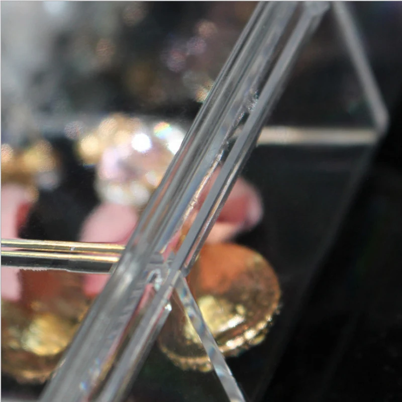 Высококачественный акриловый прозрачный контейнер для хранения пластиковая