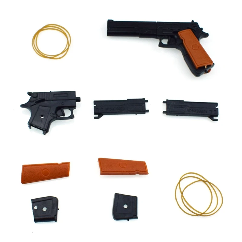 

Classic Assembly Rubber Band Gun Shooter Shooting Children Kids Toys Portable Y4UD