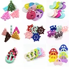 5 шт., Силиконовые Прорезыватели для зубов, без бисфенола