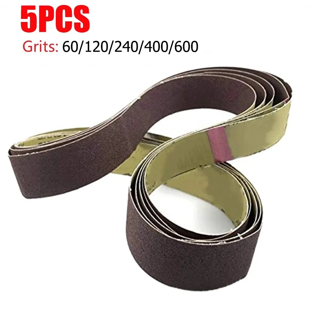

Шлифовальные ленты A/O, зернистость 60/120/240/400/600, 5 шт.
