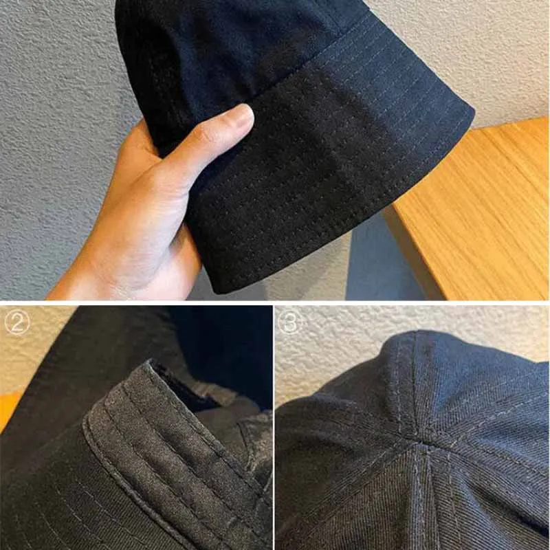 Панама женская с защитой от солнца однотонная простая универсальная уличная