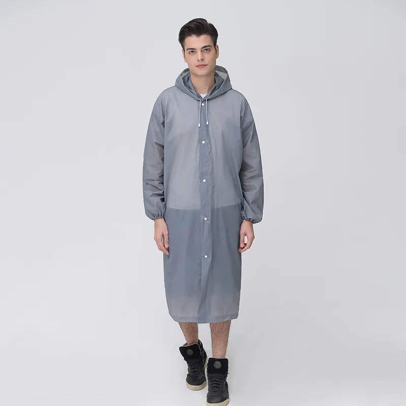Модный женский и мужской портативный плащ EVA для путешествий на открытом воздухе