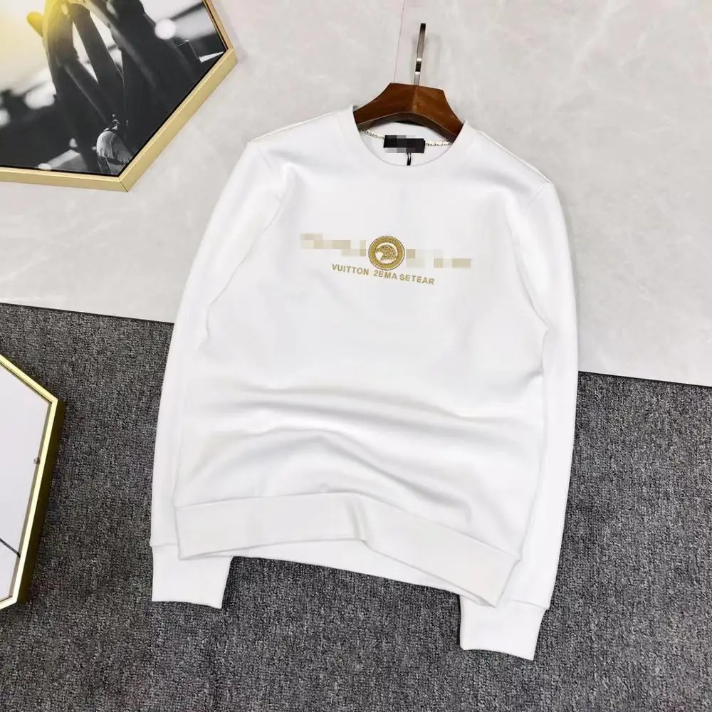 

sweater Billionaire Plush 2021 winter round neck fashion Casual warm Comfortable high quality hot drilling embroidery size L-4XL