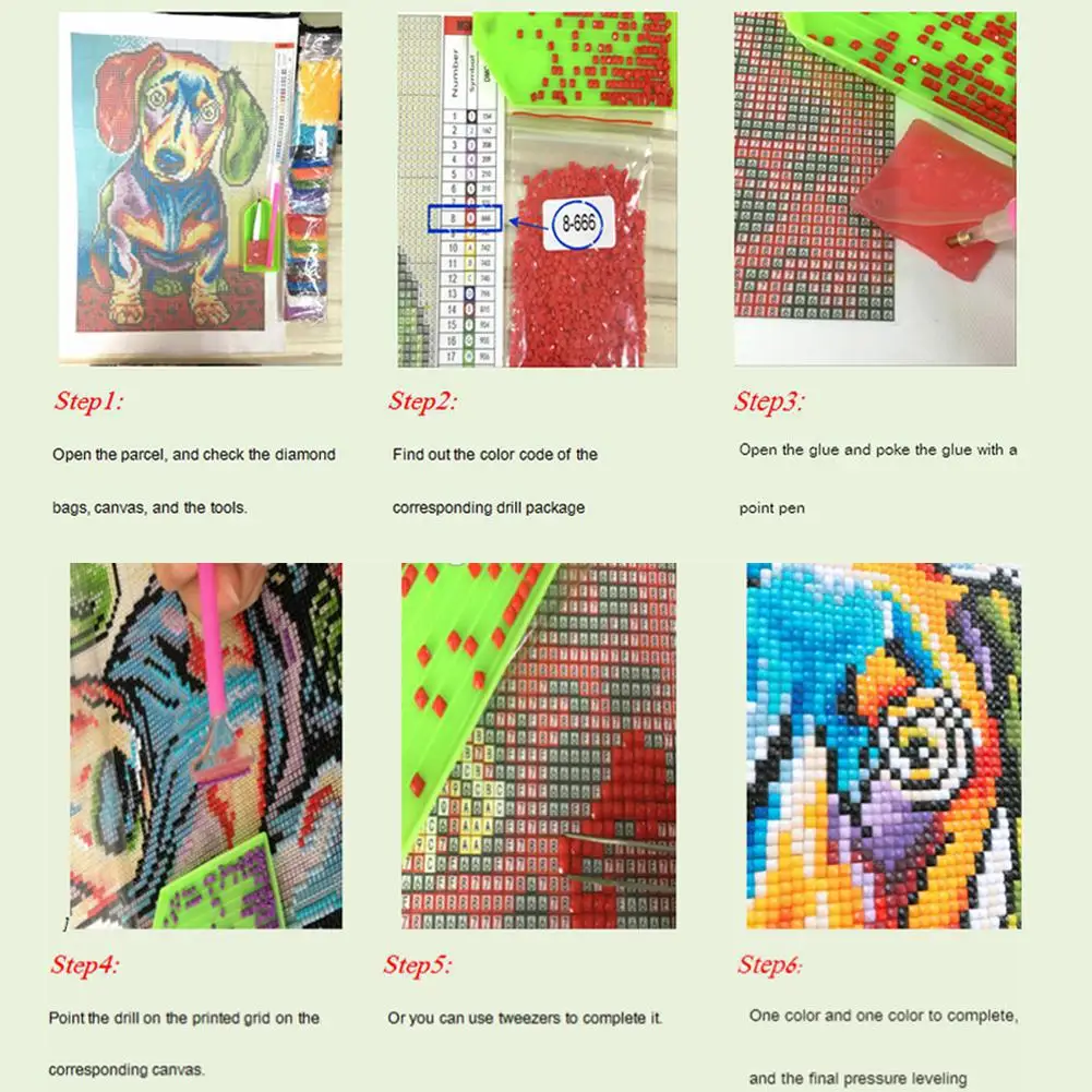 

Diamond Painting Notebook DIY Mandala Special Shaped Embroidery Cross Stitch Diary Book