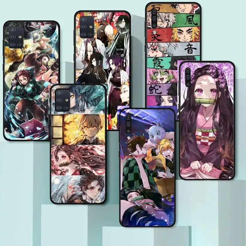 

Kamado Nezuko Kimetsu Yaiba Demon Slayer Phone Case For Samsung galaxy A S note 10 8 9 20 30 31 40 50 51 70 71 21 s ultra plus