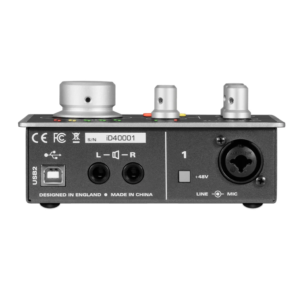 Audient ID4 High Performance USB Audio Interface 2 in out portable recording and mixing sound card | Электроника