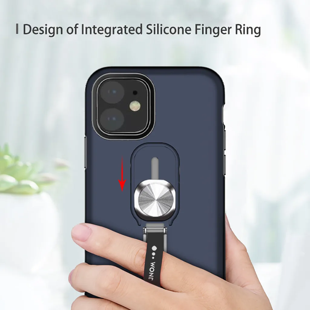 Binmer для iPhone 11 6 1 дюймовый чехол телефона с защитой от потери цепи