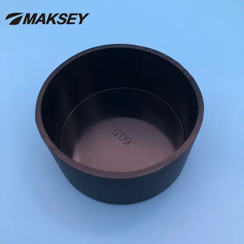 5 шт. Антивозрастные силиконовые резиновые крышки MAKSEY женские круглые колпачки