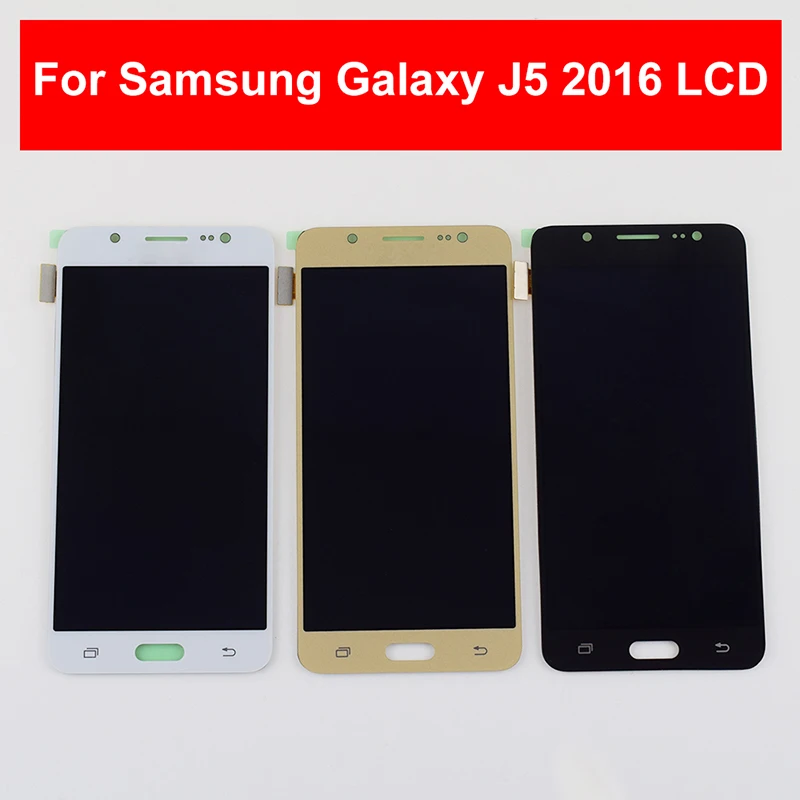Для samsung Galaxy J5 ЖК-дисплей Экран J510FN J510F J510G J510Y J510M J510 ЖК-дисплей Дисплей кодирующий преобразователь сенсорного экрана в сборе с рамкой