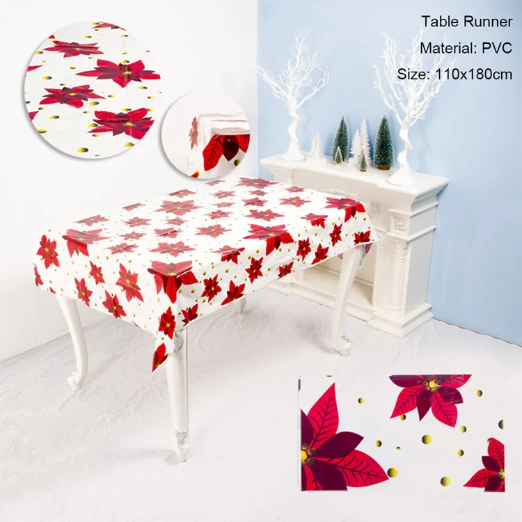 Table Runner 1 Чехол для подушки с рождественским Рождеством, розовые подушки с Санта Клаусом для дивана, Рождественский чехол для подушки, рождественские украшения для дома, подарки - Цвет: Table Runner 1