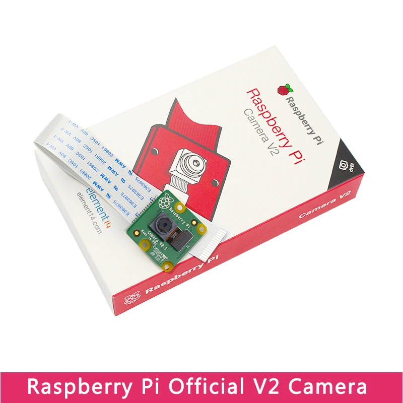 Оригинальная официальная камера Raspberry Pi 4 V2 IMX219 8 МП для Model 4B/3B +/3B совместима с Nvidia