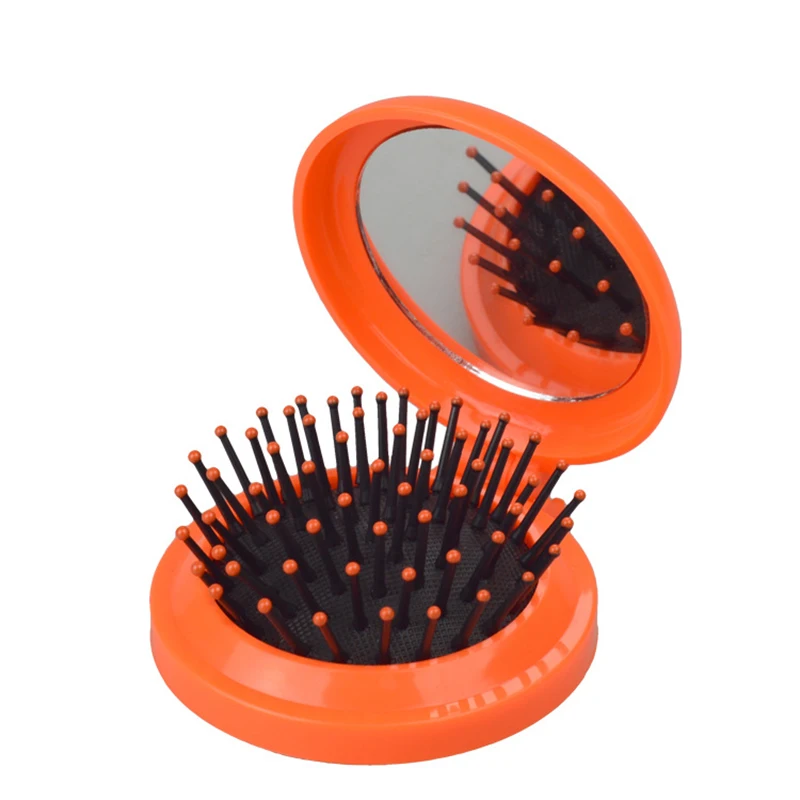 1 шт Новые Девушки Портативный мини складной гребень подушка безопасности массаж