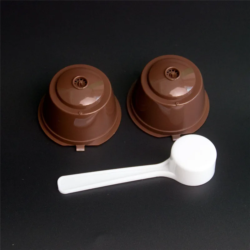 2 шт. многоразовые Кофе капсулы ложка комплект многоразового для Nescafe моделей Pod