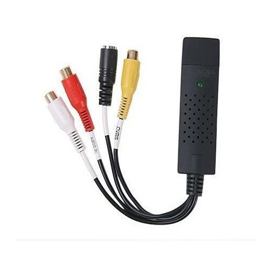 USB адаптер для видеозахвата с захватом чипсетом U tv 007 tv DVD VHS аудио Захват S-Video USB адаптер конвертер Поддержка Win7