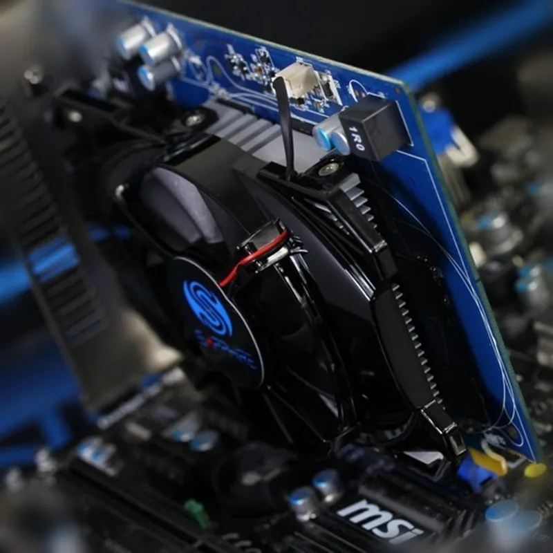 Б/у сапфир HD6570 1 ГБ для видеокарта AMD GPU Radeon HD 6570 GDDR5 128bit Графика карты PC