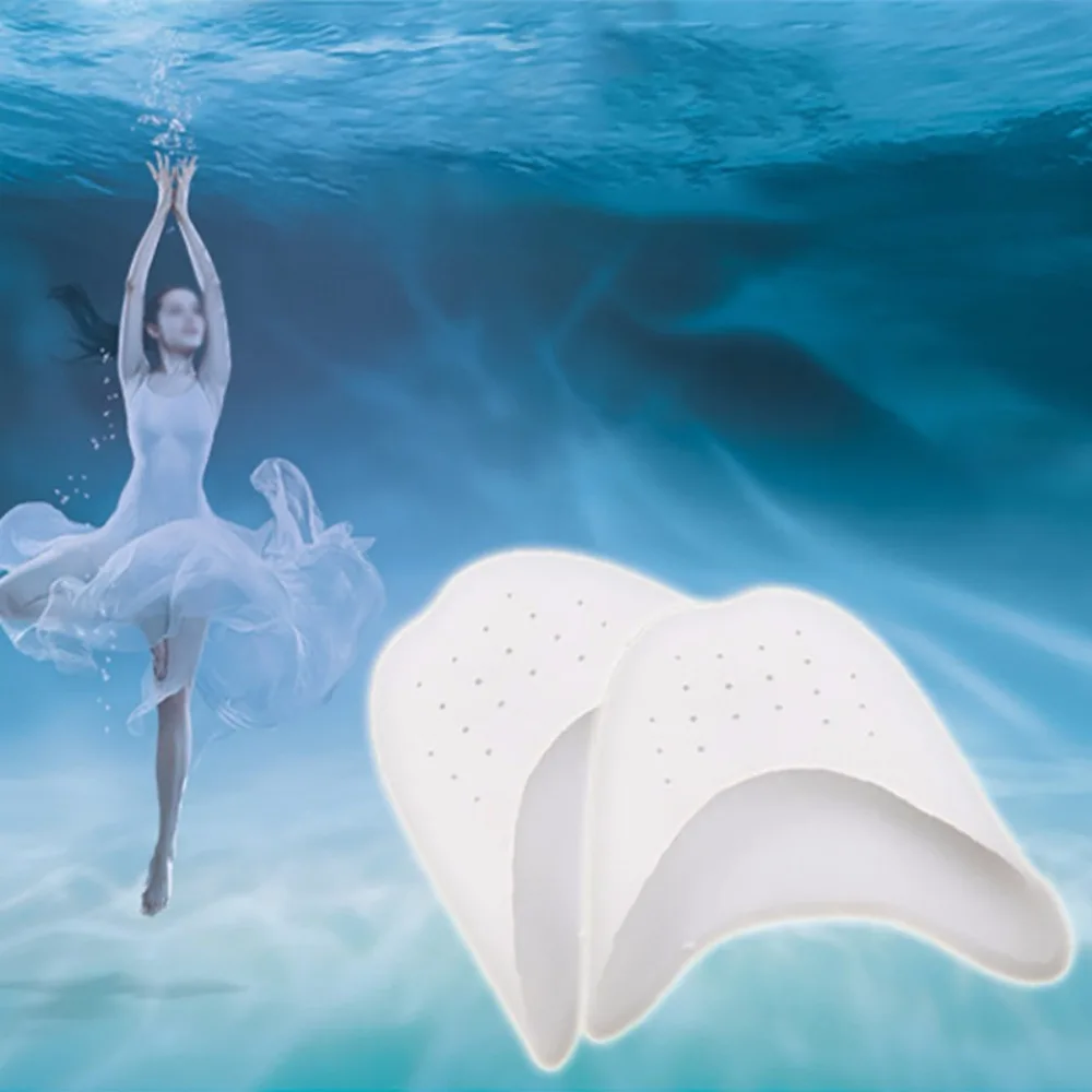 1 пара Танцевальная обувь для балета с мягкой подошвой из кремния Мягкие накладки