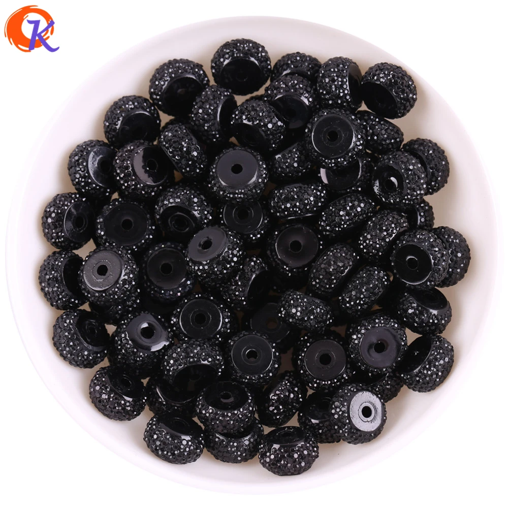 Модные бусины 200 шт./лот выбор цветов резиновые стразы таблички каретки колесные