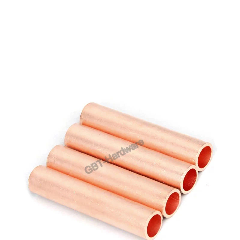 1PCS Copper Hollow Connecting Pipe GT-10 16 25 35 50 70 95 120 150 185 240 Square Straight Cable Pickling | Обустройство дома