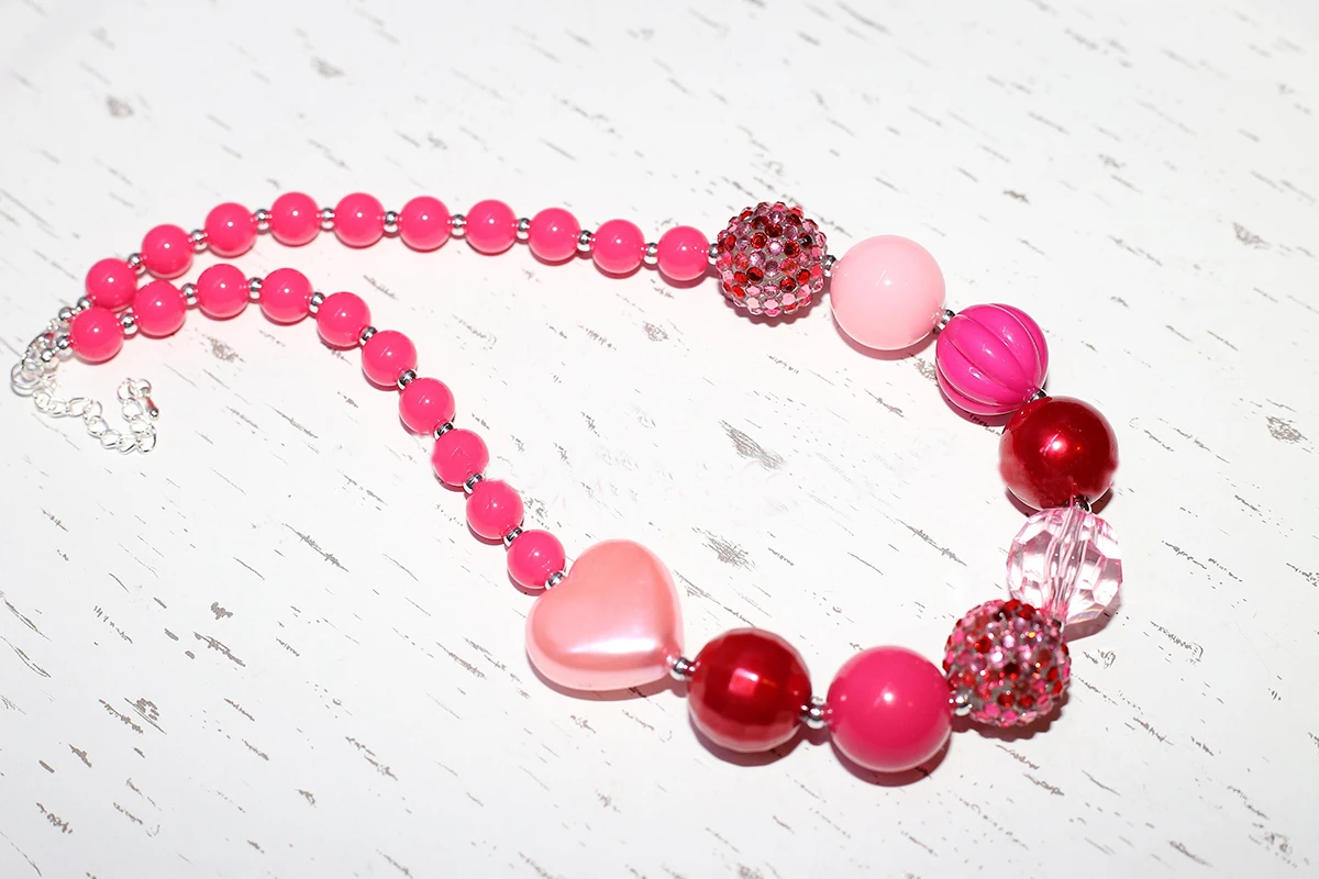 Ожерелье на День Св. Валентина ожерелье для детей малышей девочек Женское