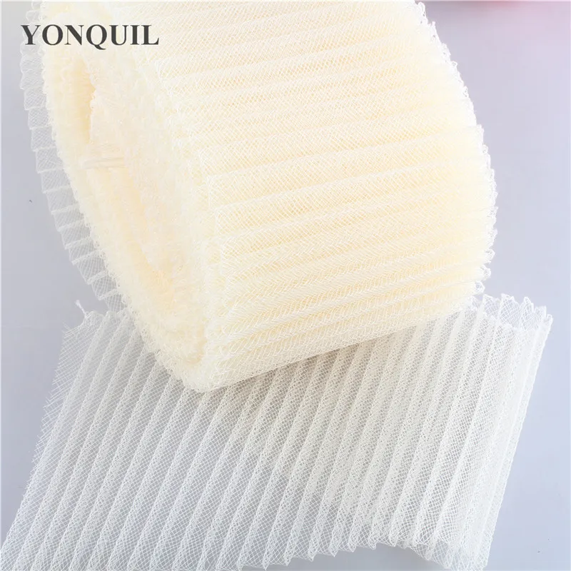 Multiple Color12CM/16 CM Crinoline Horsehair 100% Nylon Net Fabric Hair Accessories Fascinators Craft15 Yards/Lot |