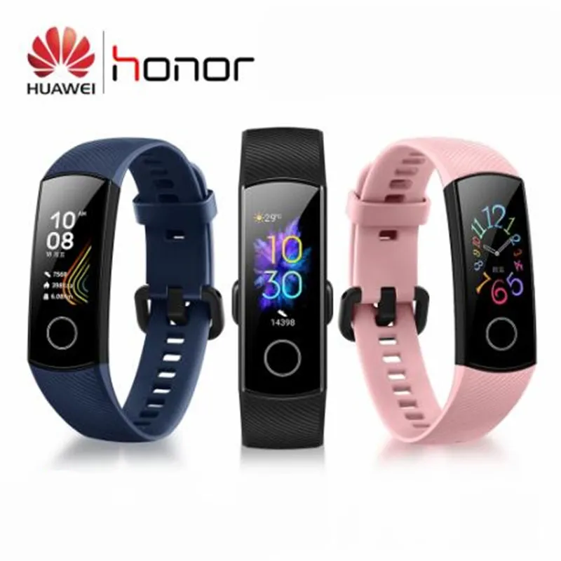 Оригинальный Смарт-браслет Huawei Honor Band 5 с датчиком насыщения крови кислородом