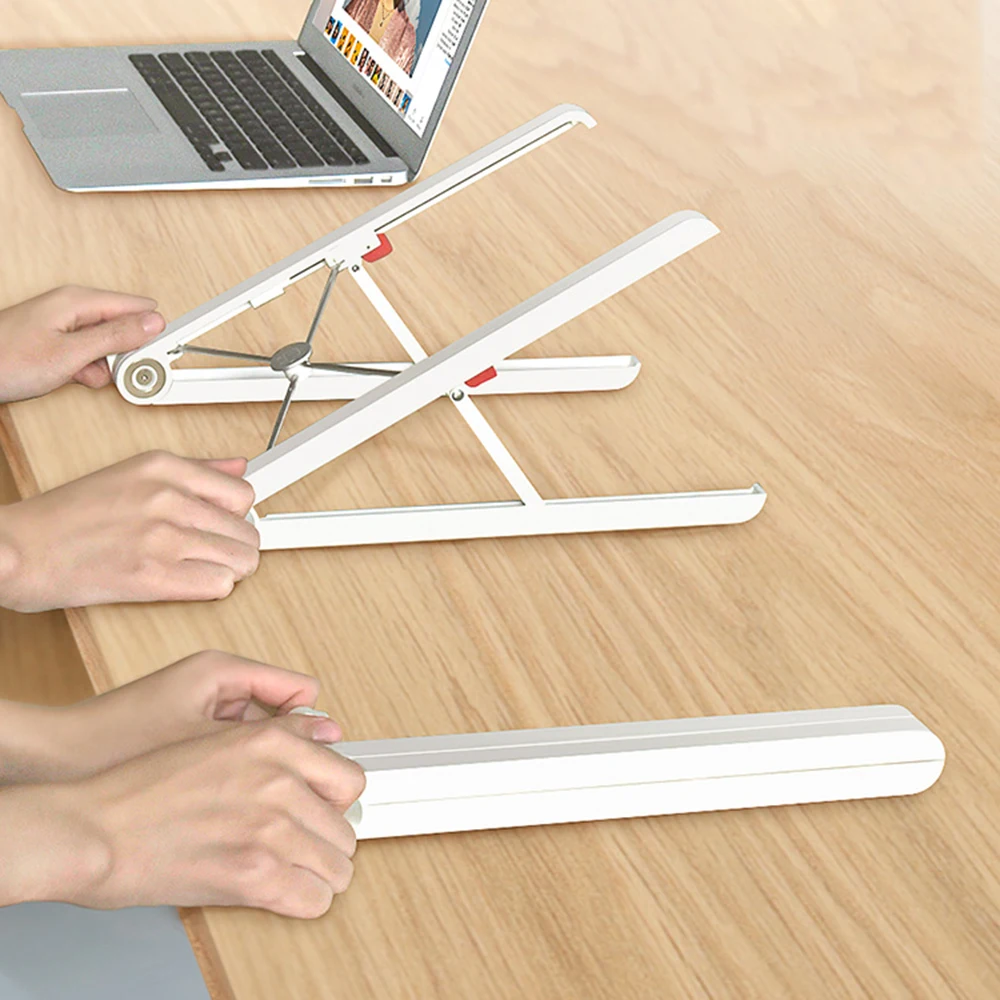 Регулируемая по высоте подставка для ноутбука портативный складной держатель