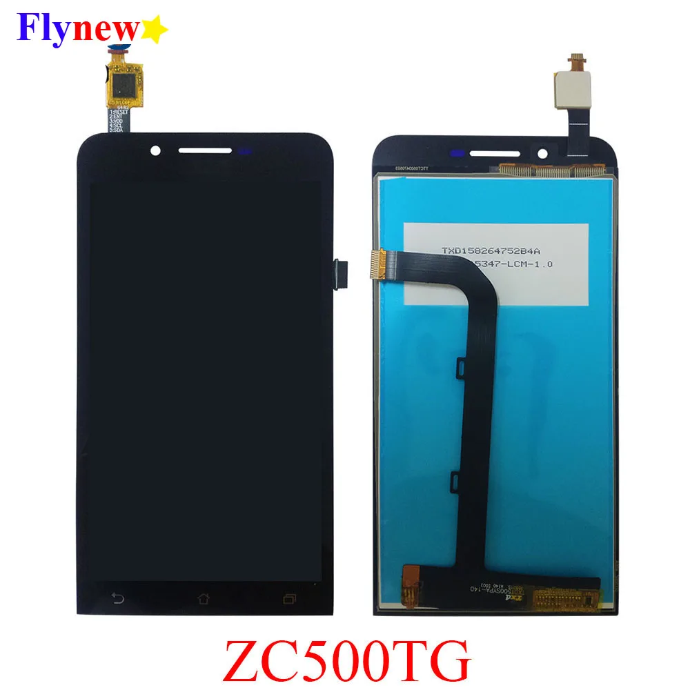 Высокая ЖК дисплей для Asus ZenFone Go ZC500TG Z00VD матрица сенсорный экран панель