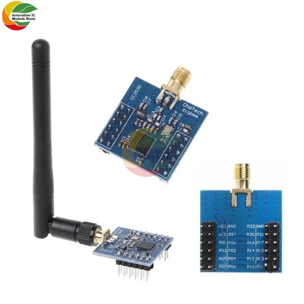 

CC2530 Zigbee Module UART Wireless Core Development Board CC2530F256 Serial Port Wireless Module 2.4GHz Antenna for Arduino