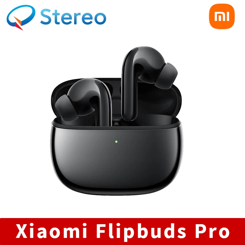 

Новинка 2021, беспроводные шумоподавляющие наушники Xiaomi FlipBuds Pro, Bluetooth 5,2 TWS гарнитура с микрофоном и голосовым управлением