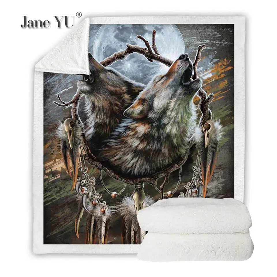 Двухслойный толстый плед с принтом Птицы мультфильм одеяло для дивана ленивое на