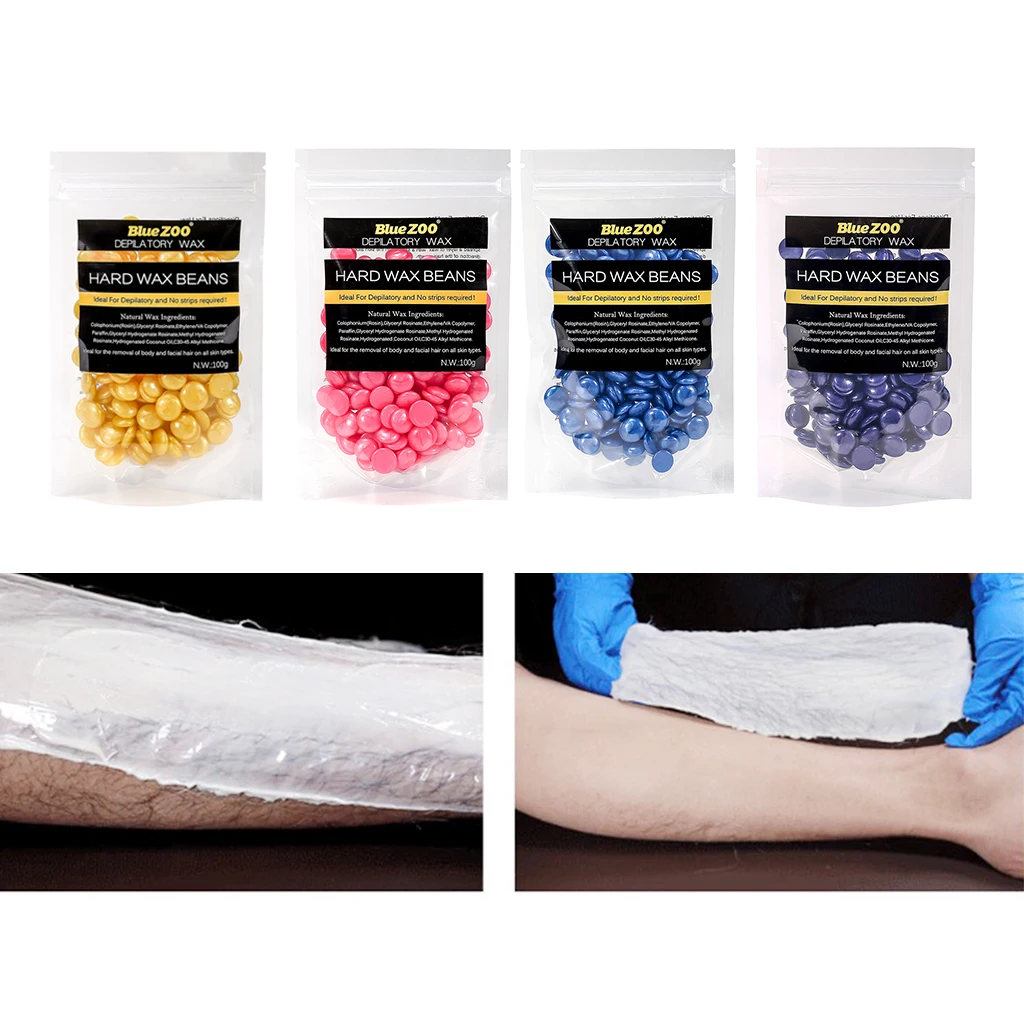 

100g Depilatory Hot Hard Wax Beans Pellet Body Bikini Hair Removal