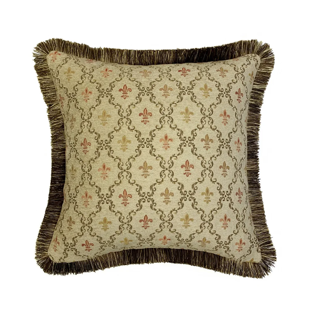 

Чехол для декоративной подушки Hinyeatex светло-желтый 45x45 см