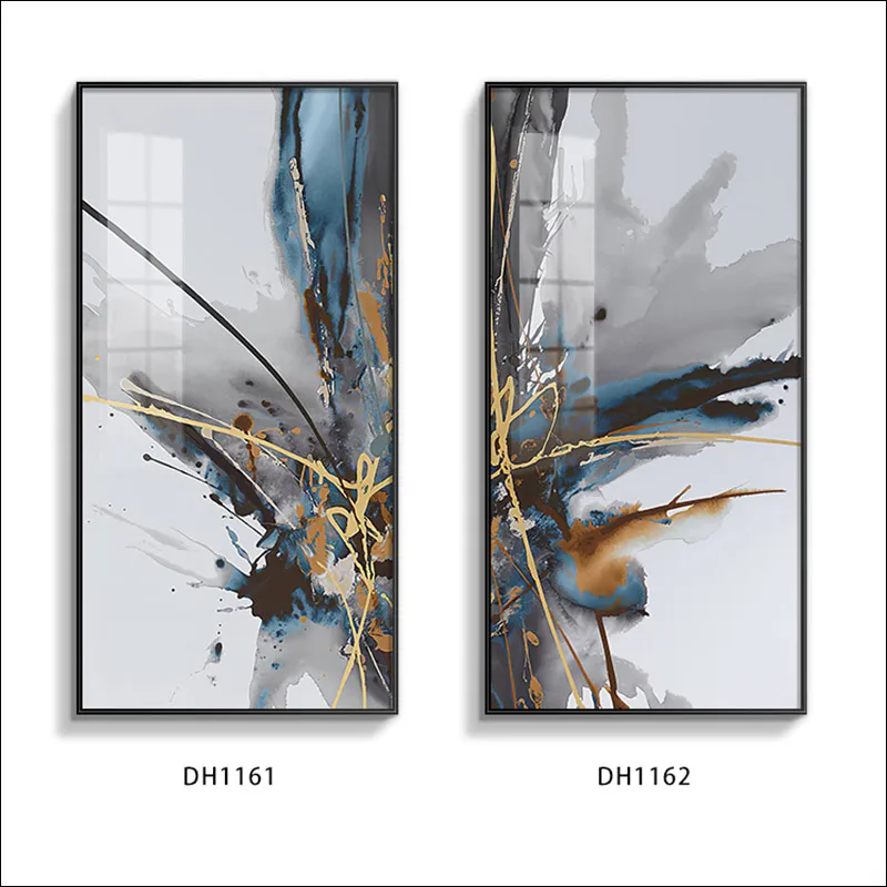 

Art Poster Ink Painting Personality Mural Family Corridor Decorative Modern Abstract Canvas Painting Printing Waterproof 50X100