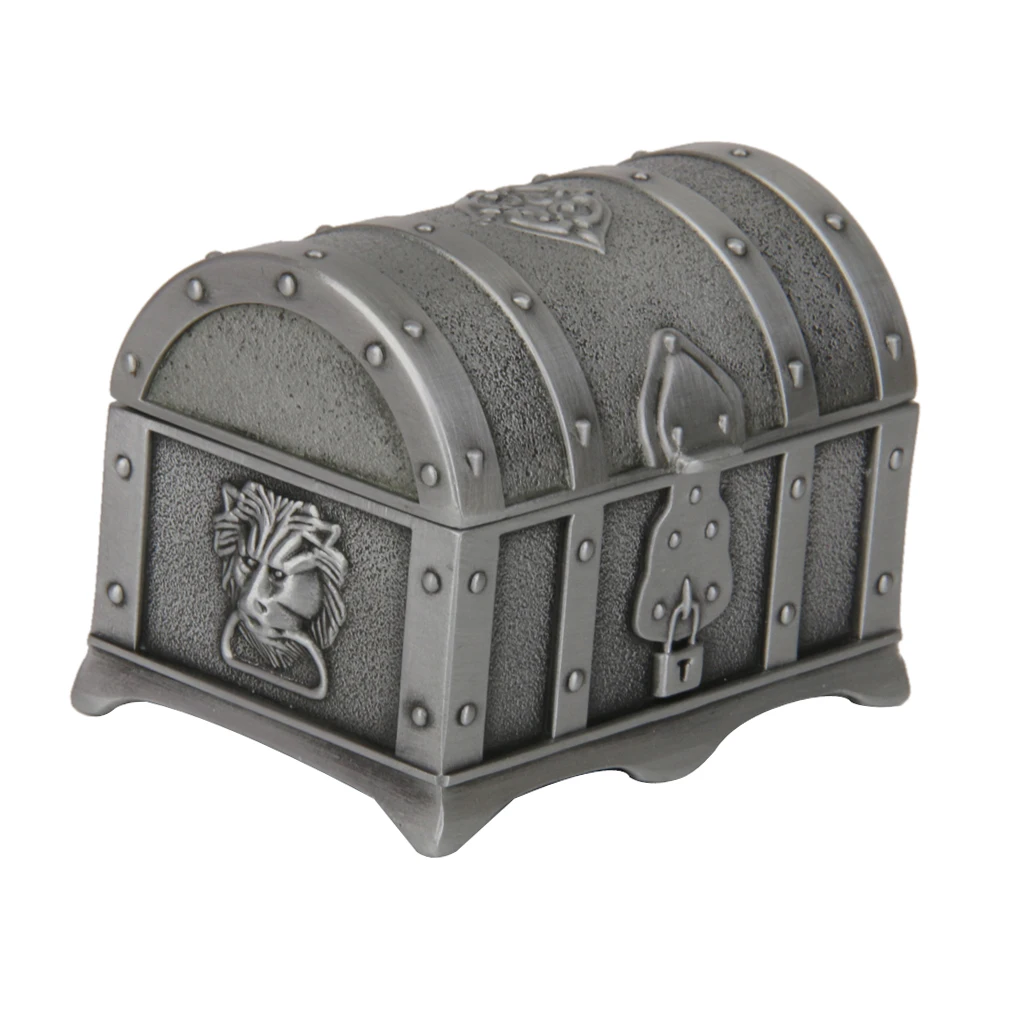 

Fashion vintage style Jewelry Box Ring Earrings Storage Container Organizer Case
