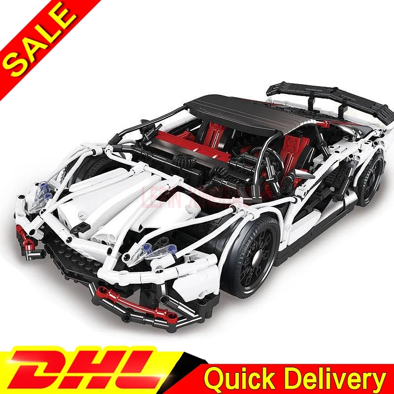 В наличии LP 23006 2838 шт Technic хэтчбек типа R Sportscar гоночный автомобиль строительный