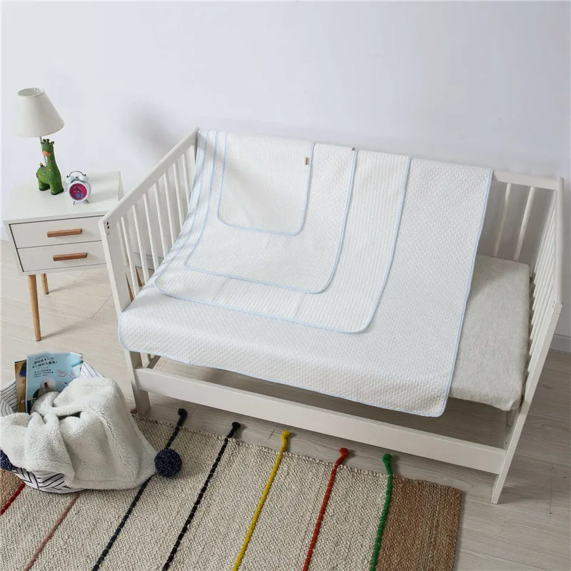 Бамбуковое волокно пеленки младенца матрасик для пеленания из дышащего