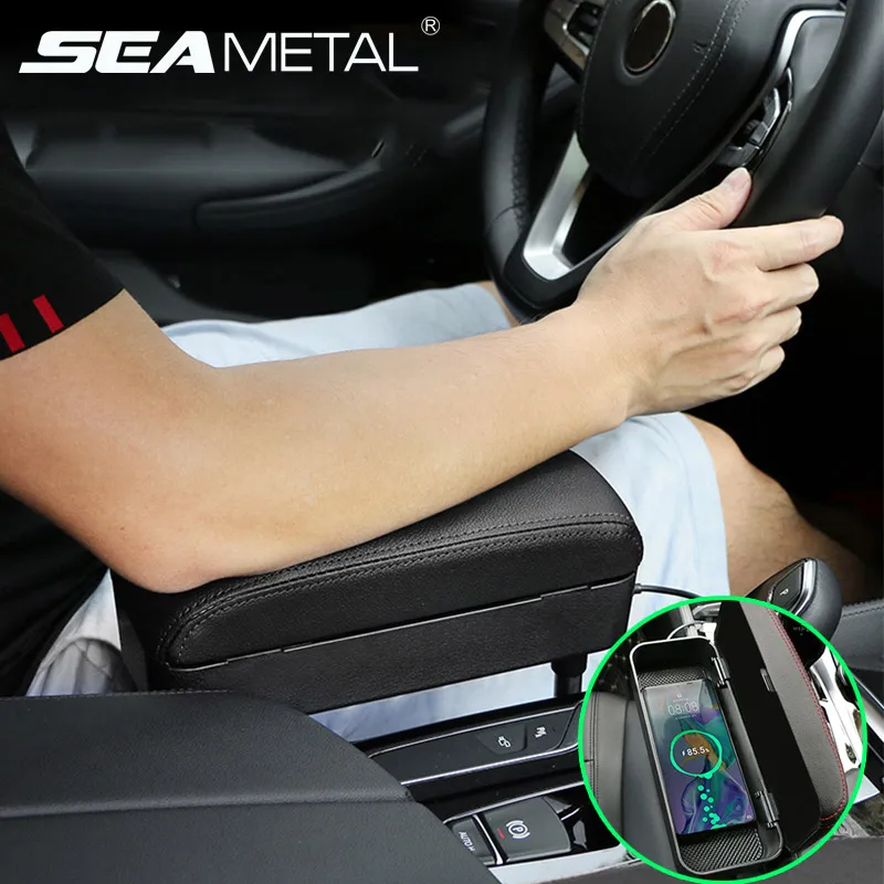Универсальный органайзер для центральной консоли автомобиля подлокотник с