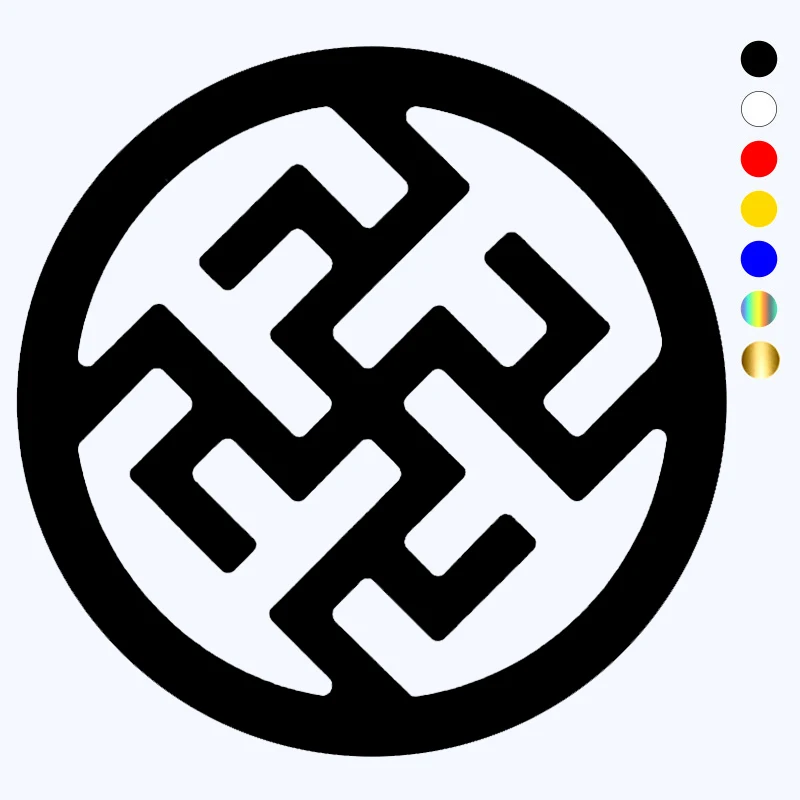 CK20213# наклейки на авто женский знак - папоротник водонепроницаемые машину