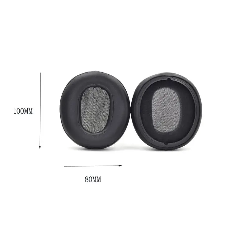 

1Pair Black Foam Earpads Ear Cover Cushion for S-ony WH-XB900N WHXB900 Headphone R9UB