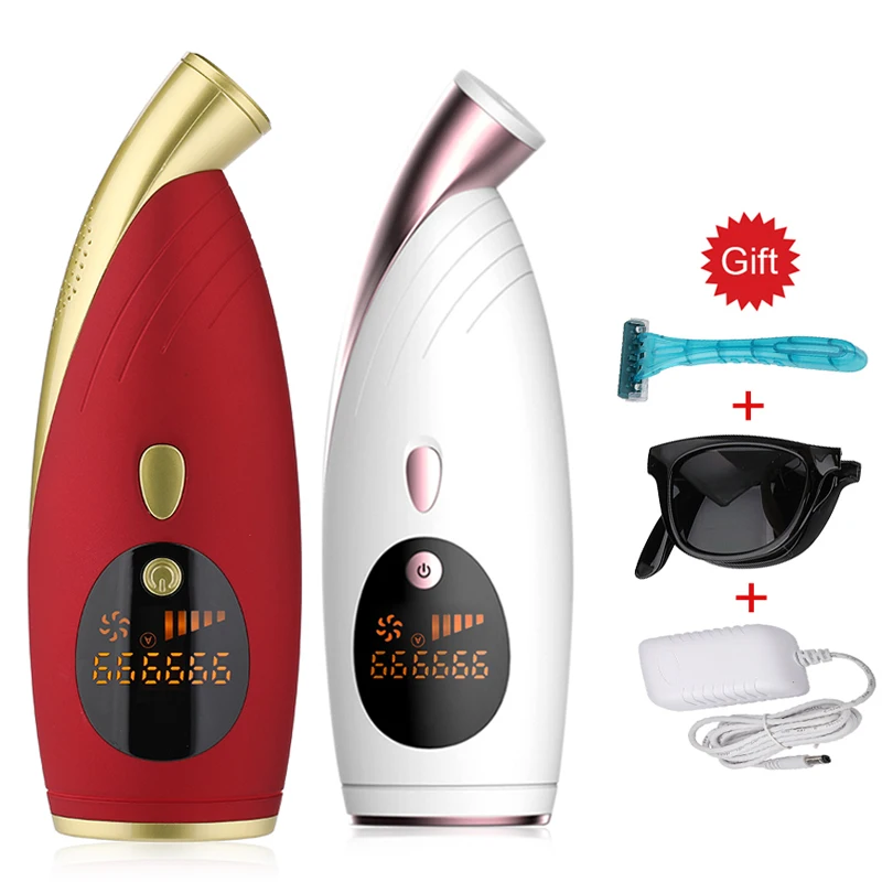 

Лазерный эпилятор с безболезненными вспышками 999999 IPL Удаление волос женское устройство для перманентного удаления волос на лице и теле Эле...