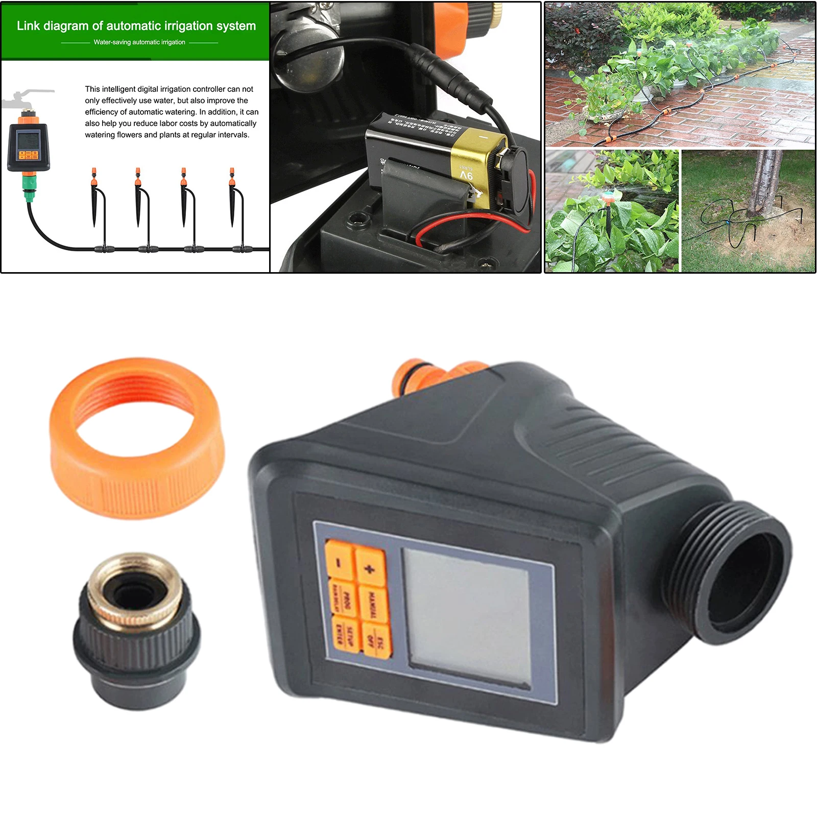 Hose Watering Timer Digital Irrigation Control Device Water Saving | Дом и сад