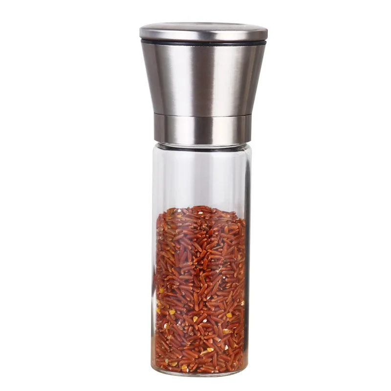 

Tall bottle grinder stainless steel pepper grinder stainless steel pepper pepper black pepper grinder