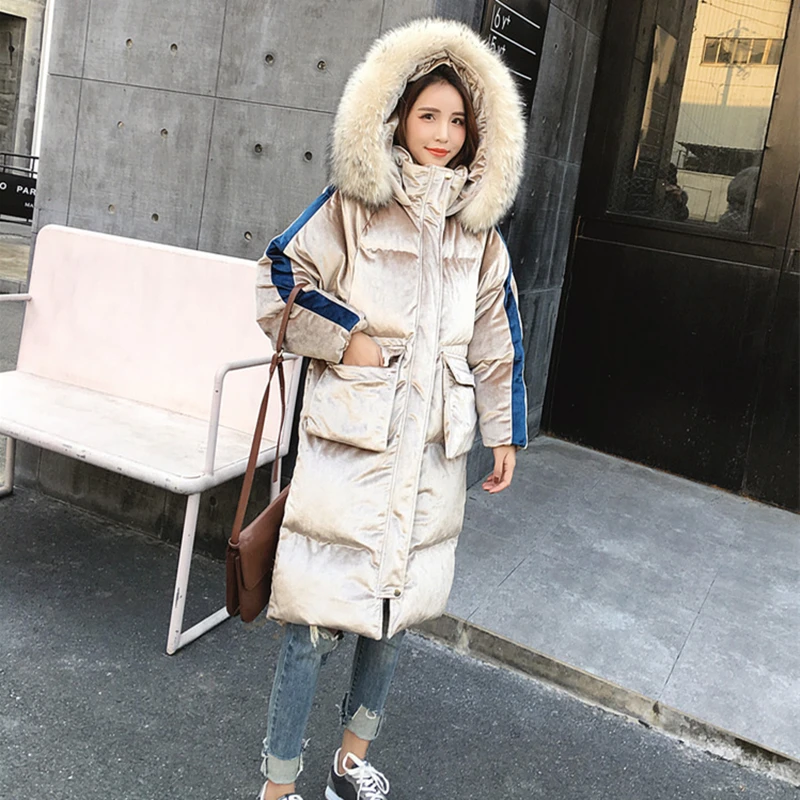 Женская куртка из велюра с длинным рукавом летучая мышь теплая капюшоном