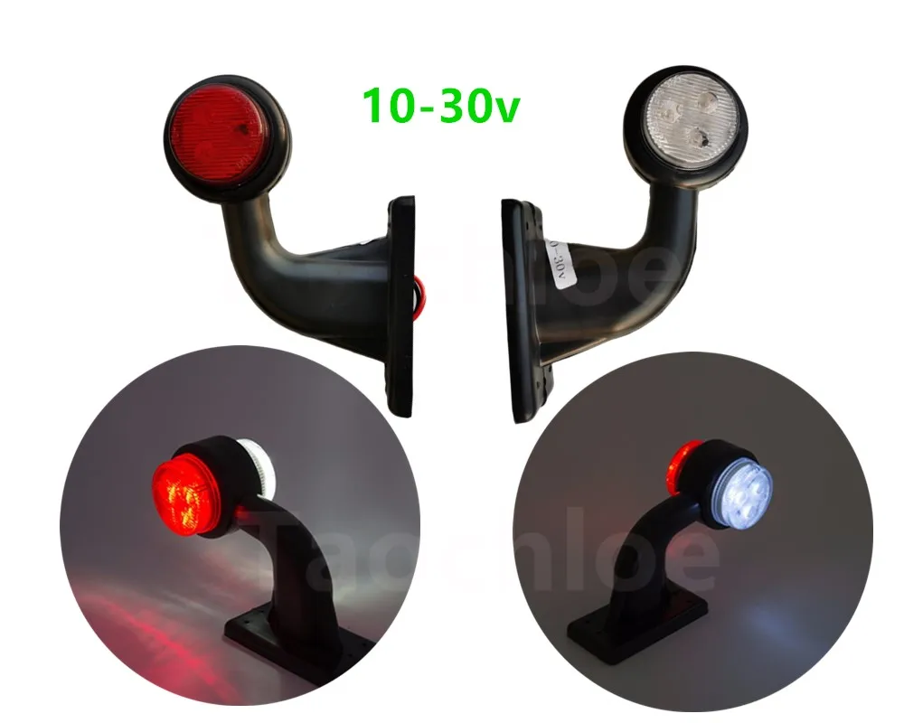 Комплект из 2 предметов 10 30 в 6LED боковых габаритных огней локоть контур задние