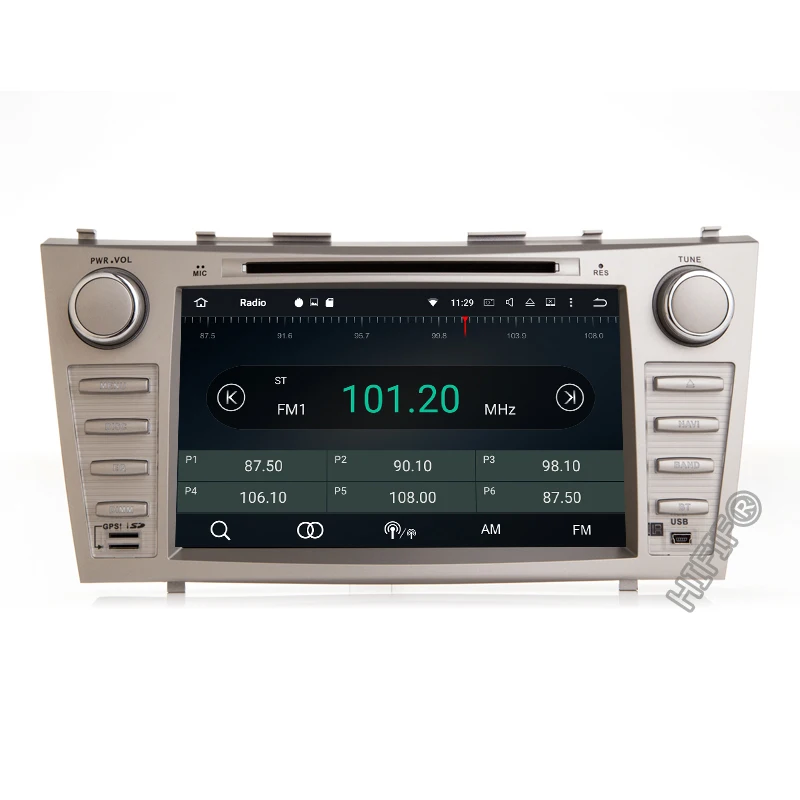 Автомагнитола PX5 4 Гб ОЗУ Восьмиядерный процессор 8 дюймов Android 10 GPS-навигация для