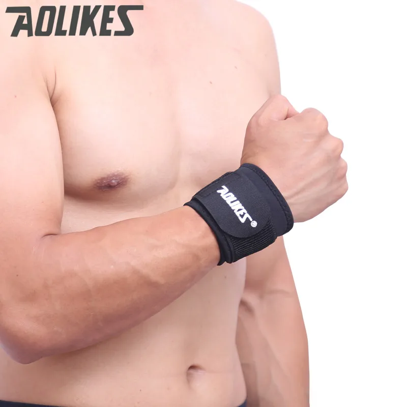 Регулируемый бандаж AOLIKES для занятий спортом фитнесом тяжелой атлетикой | Спорт и